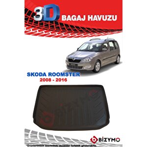 Skoda Roomster 2008-2016 3d Bagaj Havuzu Bizymo