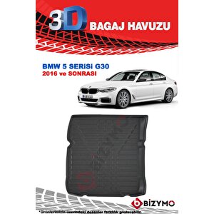 Bmw 5 Serisi G30 Sedan 2016 Ve Sonrası 3d Bagaj Havuzu Bizymo