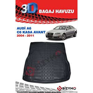 Audi A6 C6 Kasa Avant 2004-2011 3d Bagaj Havuzu Bizymo