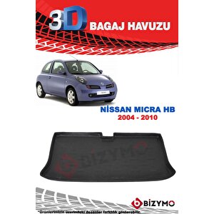 Nissan Micra Hb 2004-2010 3d Bagaj Havuzu Bizymo