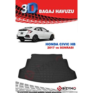 Honda Civic Hb 2016 Ve Sonrası 3d Bagaj Havuzu Bizymo