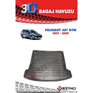 Peugeot 307 Stw Sw 2001-2008 3d Bagaj Havuzu Bizymo