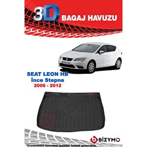 Seat Leon Hb İnce Stepne 2006-2012 3d Bagaj Havuzu Bizymo
