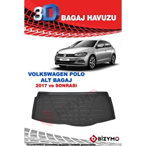 Volkswagen Polo Alt Zemin 2017 Ve Sonrası 3d Bagaj Havuzu Bizymo
