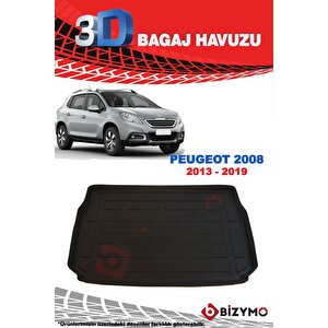 Peugeot 2008 2013-2019 3d Bagaj Havuzu Bizymo