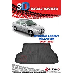 Hyundai Accent Milenyum 2000-2003 3d Bagaj Havuzu Bizymo