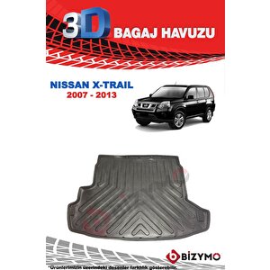 Nissan X-trail Suv 2007-2013 3d Bagaj Havuzu Bizymo