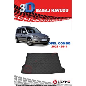 Opel Combo 2002-2011 3d Bagaj Havuzu Bizymo