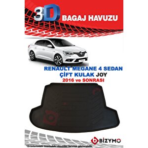 Renault Megane 4 Sedan Joy Çift Kulak 2016+ Bagaj Havuzu Bizymo