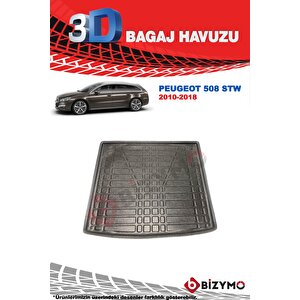 Peugeot 508 Stw 2010-2018 3d Bagaj Havuzu Bizymo