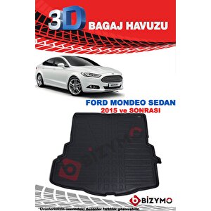 Ford Mondeo Sedan 2015 Ve Sonrası 3d Bagaj Havuzu Bizymo