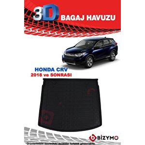 Honda Crv Suv 2018-2023 (üst Kısım) 3d Bagaj Havuzu Bizymo