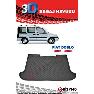 Fiat Doblo Safeline 2010-2013 3d Bagaj Havuzu Bizymo