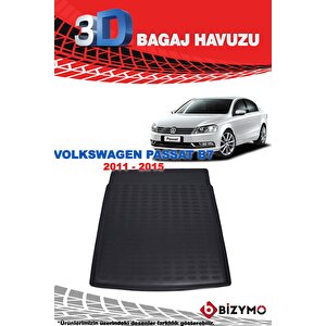 Volkswagen Passat B7 2011-2015 3d Bagaj Havuzu Bizymo