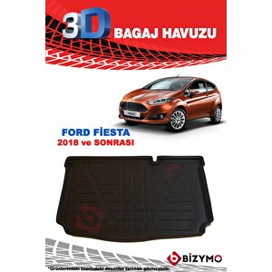 Ford Fiesta Hb 2018 Ve Sonrası 3d Bagaj Havuzu Bizymo