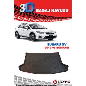Subaru Xv Suv 2012 Ve Sonrası 3d Bagaj Havuzu Bizymo