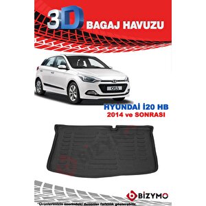 Hyundai İ20 2014-2019 3d Bagaj Havuzu Bizymo