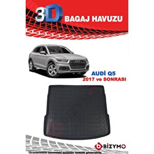 Audi Q5 2017 Ve Sonrası 3d Bagaj Havuzu Bizymo