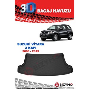 Suzuki Vitara Suv 3 Kapı 2006-2015 3d Bagaj Havuzu Bizymo