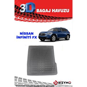 Nissan İnfiniti Fx 2011 Ve Sonrası 3d Bagaj Havuzu Bizymo