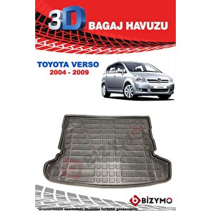 Toyota Verso 2004-2009 3d Bagaj Havuzu Bizymo