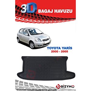 Toyota Yaris 2000-2005 3d Bagaj Havuzu Bizymo