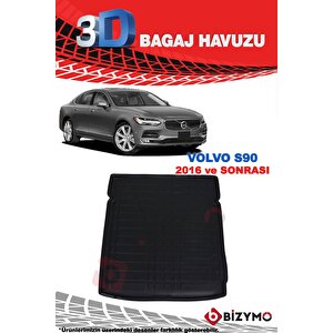 Volvo S90 2016 Ve Sonrası 3d Bagaj Havuzu Bizymo