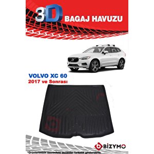 Volvo Xc60 Suv 2017 Ve Sonrası 3d Bagaj Havuzu Bizymo