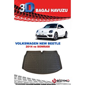 Volkswagen New Beetle 2014 Ve Sonrası 3d Bagaj Havuzu Bizymo