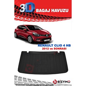 Renault Clio 4 Hb 2012 Ve Sonrası 3d Bagaj Havuzu Bizymo