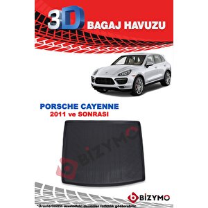 Porsche Cayenne 2011-2018 3d Bagaj Havuzu Bizymo