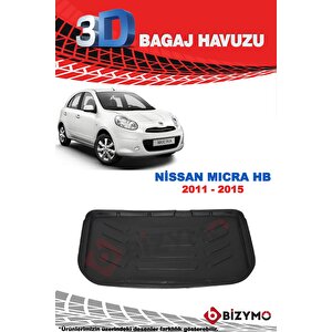 Nissan Micra Hb 2011-2015 3d Bagaj Havuzu Bizymo