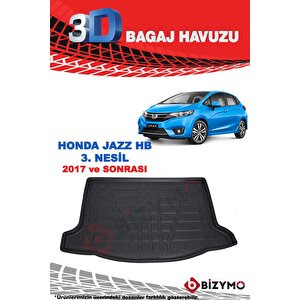 Honda Jazz 3. Nesil Hb 2017 Ve Sonrası 3d Bagaj Havuzu Bizymo