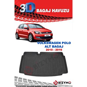 Volkswagen Polo Alt Zemin 2010-2016 3d Bagaj Havuzu Bizymo