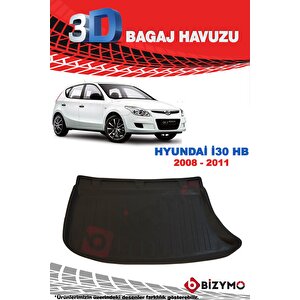 Hyundai İ30 2008-2011 3d Bagaj Havuzu Bizymo