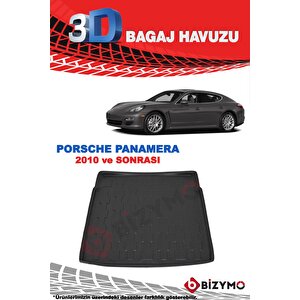 Porsche Panamera 2010 Ve Sonrası 3d Bagaj Havuzu Bizymo