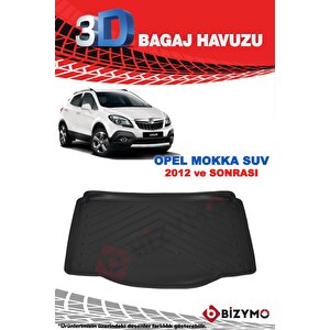 Opel Mokka 2012 Ve Sonrası 3d Bagaj Havuzu Bizymo