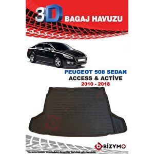 Peugeot 508 Sedan Access Ve Active 2010-2018 Bagaj Havuzu Bizymo