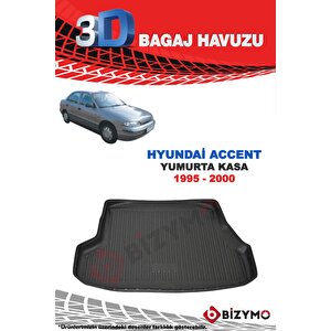 Hyundai Accent (yumurta Kasa) 1995-2000 3d Bagaj Havuzu Bizymo
