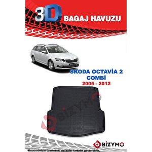 Skoda Octavia 2 Combi Stw 2005-2012 3d Bagaj Havuzu Bizymo