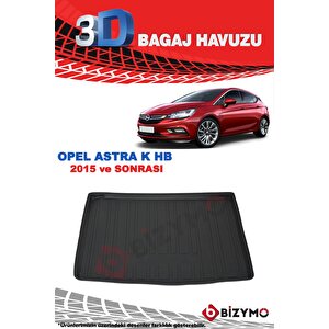 Opel Astra K Hb 2015 Ve Sonrası 3d Bagaj Havuzu Bizymo