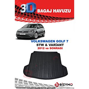 Volkswagen Golf 7 Variant Stw 2012+ 3d Bagaj Havuzu Bizymo
