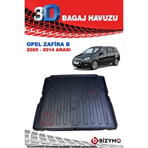 Opel Zafira B 2005-2014 3d Bagaj Havuzu Bizymo