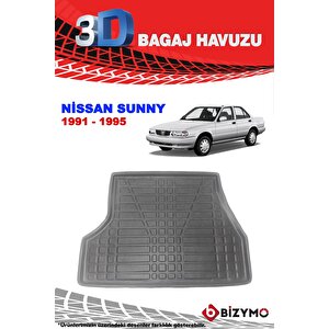 Nissan Sunny Sedan 1991-1995 3d Bagaj Havuzu Bizymo