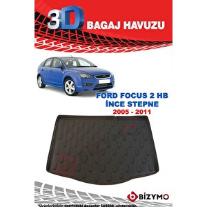 Ford Focus 2 Hb İnce Stepne 2005-2011 3d Bagaj Havuzu Bizymo