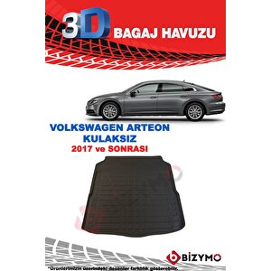 Volkswagen Arteon Kulaksız 2017 Ve Sonrası 3d Bagaj Havuzu Bizymo