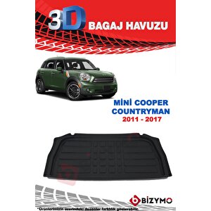 Mini Cooper Countryman 2011-2017 3d Bagaj Havuzu Bizymo