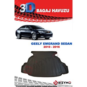 Geely Emgrand Sedan 2010-2016 3d Bagaj Havuzu Bizymo