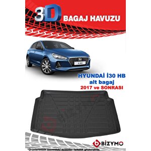 Hyundai İ30 Alt Bagaj 2017 Ve Sonrası 3d Bagaj Havuzu Bizymo