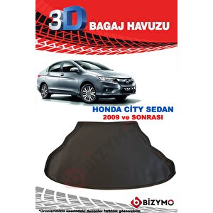 Honda City Sedan 2009 Ve Sonrası 3d Bagaj Havuzu Bizymo